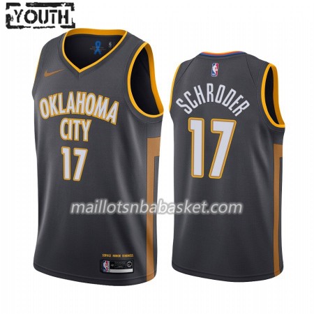 Maillot Enfant Oklahoma City Thunder Dennis Schroder 17 2019-20 Nike City Edition Swingman